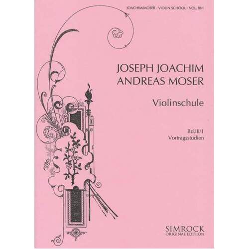 Violin School Part 1 Studies In Interpretation Book