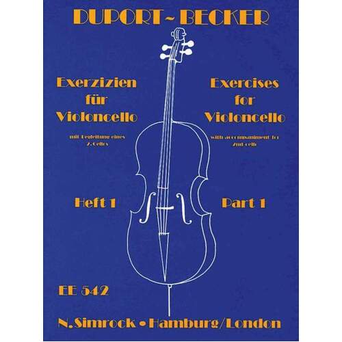 Exercises For Cello Book