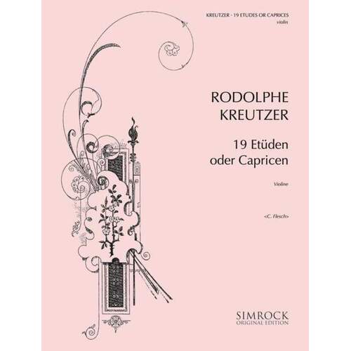 19 Studies Violin Book
