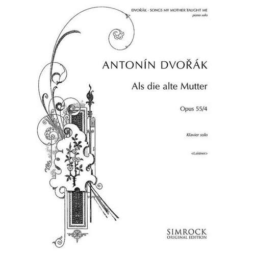 Songs Mother Taught Me Piano Book