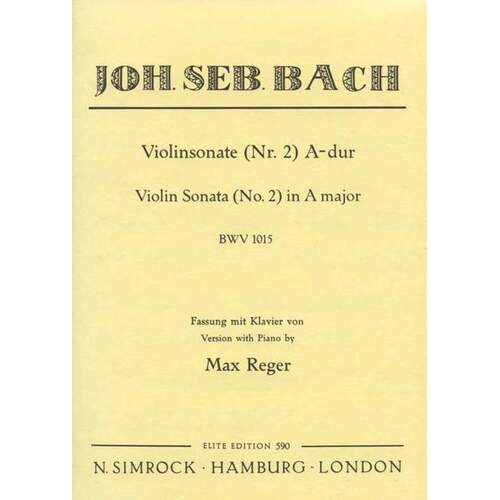 Violin Sonata No 2 Book