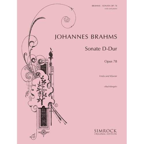 Sonata In D Maj Viola Op 78 Book