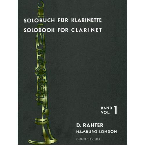 Solobook For Clarinet 1 Book