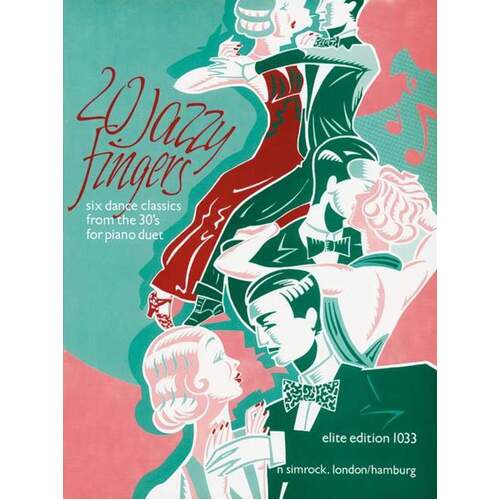 20 Jazzy Fingers Piano Duet Book