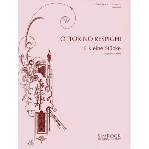 6 Little Pieces Piano Duet Book