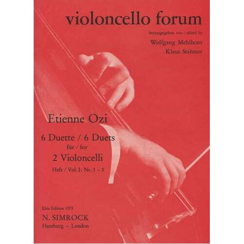 6 Duets Vol 1 No Cello Book