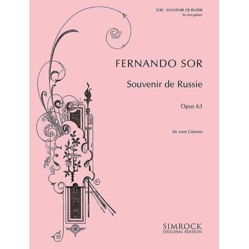 Souvenir De Rus Guitar Book