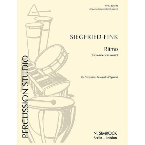 Ritmo For Percussion Ensemble Book
