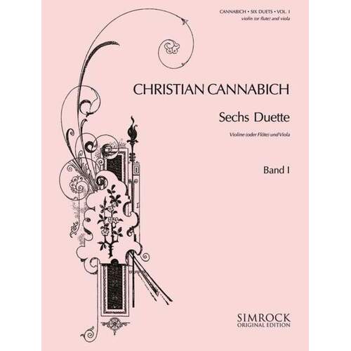 6 Duets Vol 1 Violin And Viola Book