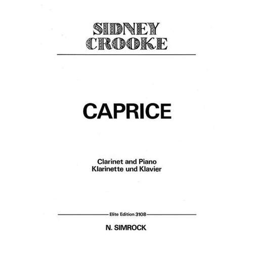 Caprice-Cl/Pn Clarinet Book