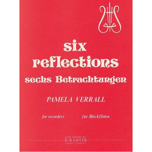 6 Reflections 3 Recorders (Sat) Book