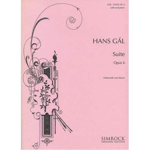 Suite Op6 Vlc Piano Book
