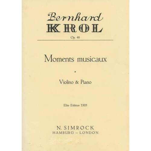 Moments Musicau Violin Book