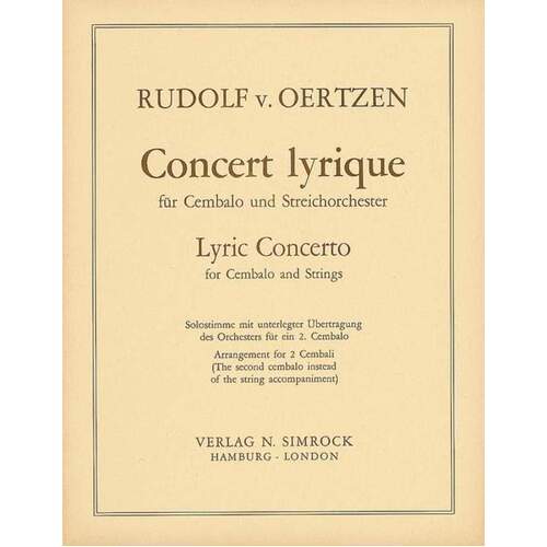 Lyric Concerto-Cembalo