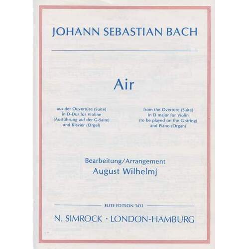 Air On The G String Violin Book