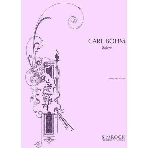 Bohm - Bolero In A Min Violin/Piano (Softcover Book)