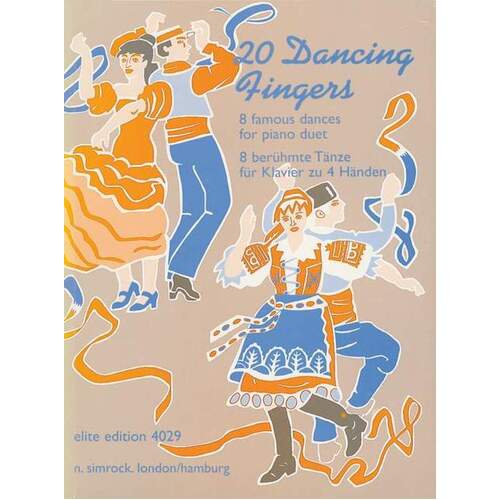 20 Dancing Fingers Piano Duet Book