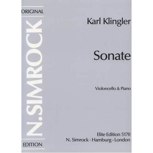 Sonate-Vc/Pn Cello Book
