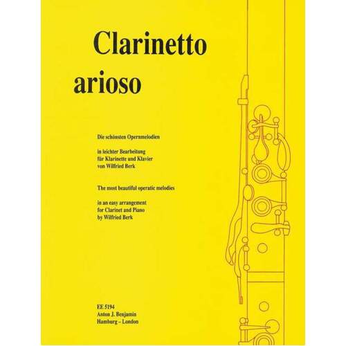 Clarinetto Arioso Cl/P Book