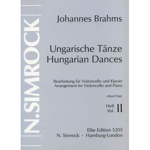 Hungarian Dncs 2 Cello Book