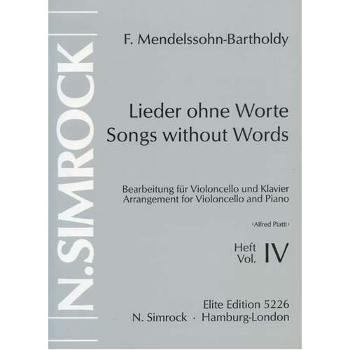 Songs Without Words V4