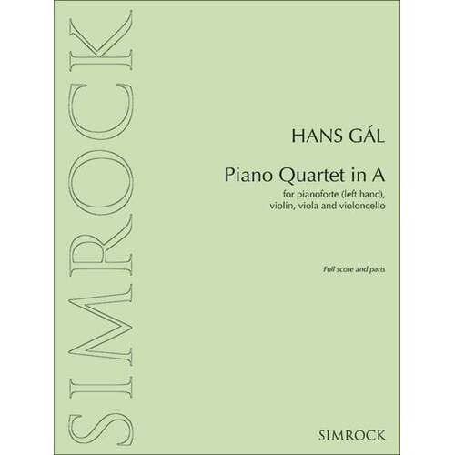 Piano Quartet In A Book