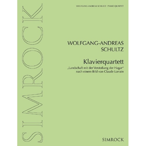 Schultz - Klavierquartett Score/Parts