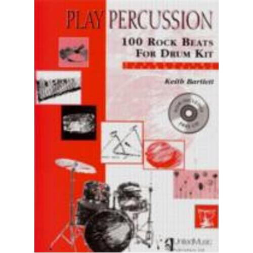 Rock Beats 100 For Drum Kit Book/CD Book