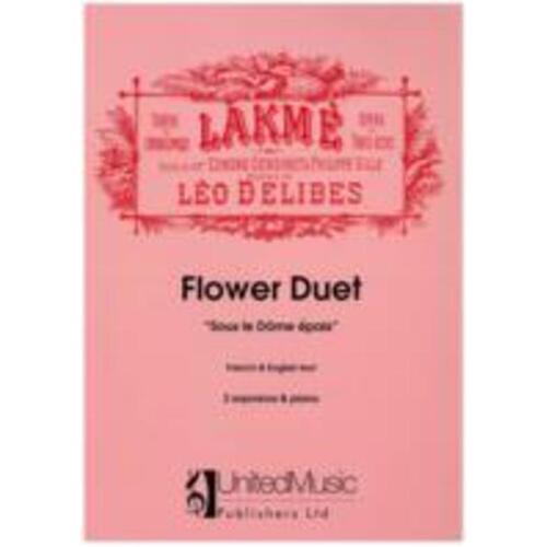 Flower Duet 2 Sopranos And Piano Book