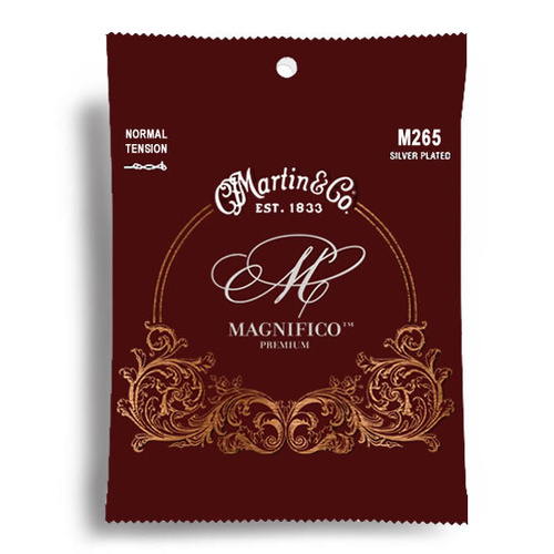 Martin Magnifico Premium Classical Guitar Strings Normal Tension Tie-End Set M265