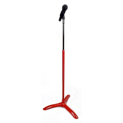 Chorale Microphone Stand Red  