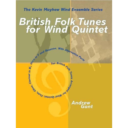 British Folk Tunes For Wind Quintet Softcover Book (Bassoon|Clarinet|French Horn|Flute|Oboe)