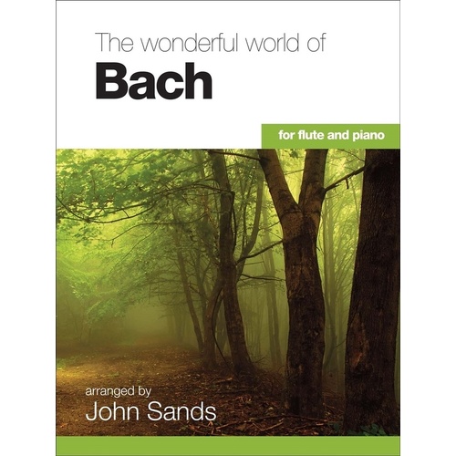 Wonderful World Of Bach For Flute/Piano Softcover Book (Flute)