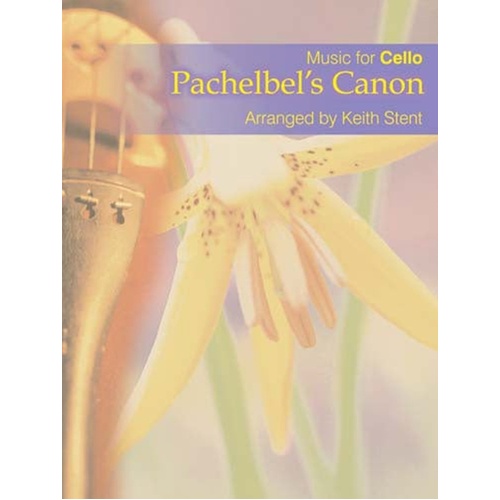 Pachelbels Canon For Cello/Piano Softcover Book (Cello)