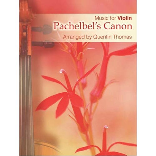 Pachelbels Canon For Violin/Piano Arr Thomas Softcover Book (Violin)