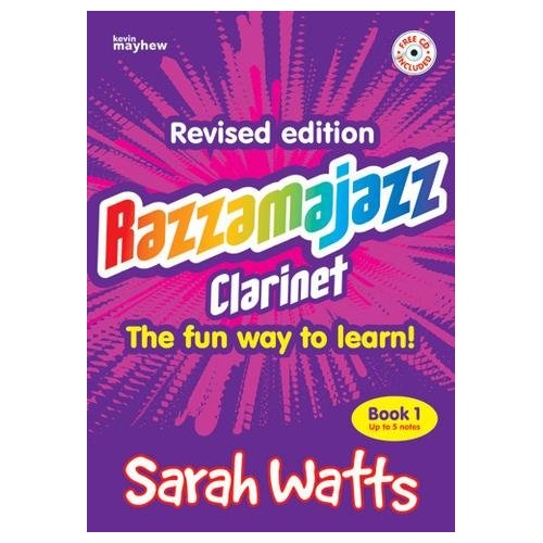 Razzamajazz Clarinet Book 1 with CD by Sarah Watts