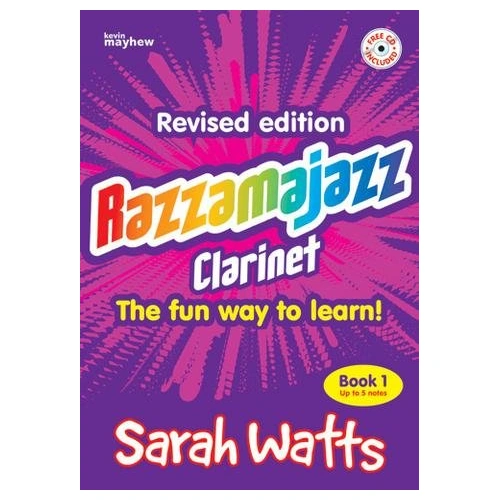 Razzamajazz Clarinet Book 1 with CD by Sarah Watts