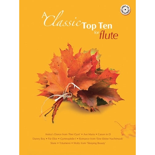 A Classic Top Ten For Flute Bk/Cd Softcover/CD (Flute)