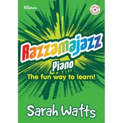 Razzamajazz For Piano Book/CD Book