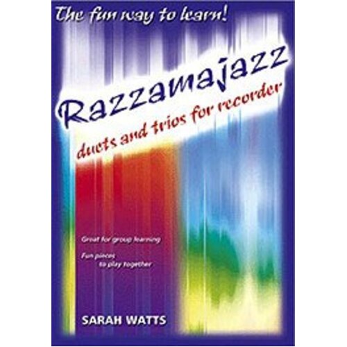 Razzamajazz Duets And Trios For Recorder Book