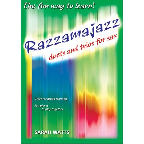 Razzamajazz Duets And Trios For Sax Softcover Book (Saxophone)
