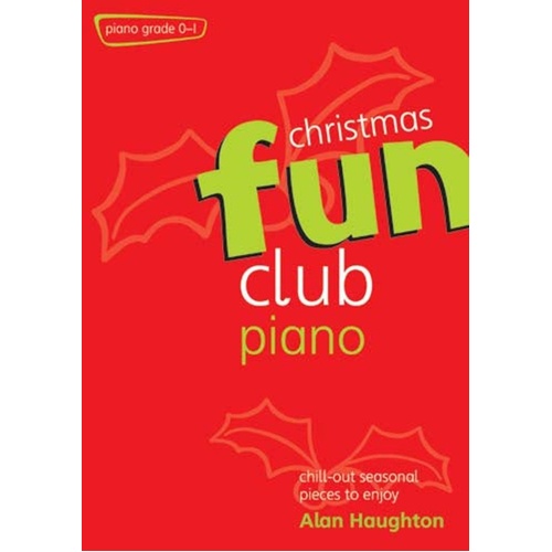 Fun Club Christmas Piano Grade 0-1 Softcover Book (Piano)
