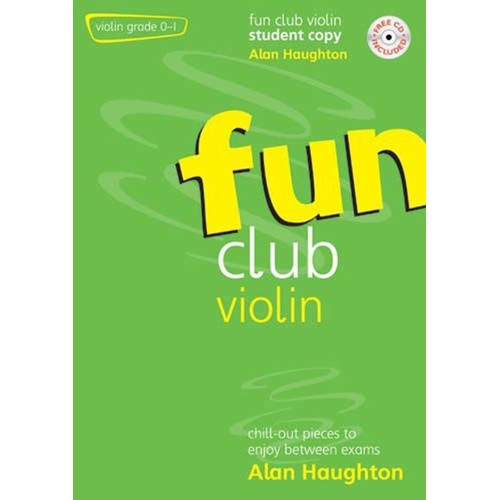 Fun Club Violin Grade 0-1 Student Copy Bk/Cd Softcover/CD (Violin)