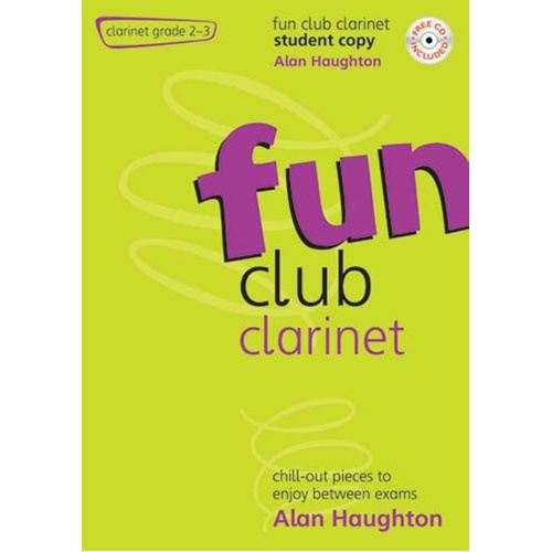 Fun Club Clarinet Grades 2-3 Student Copy Bk/Cd Softcover/CD (Clarinet)