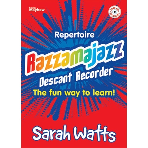 Razzamajazz Descant Recorder Repertoire Bk/Cd Softcover/CD (Descant Recorder)