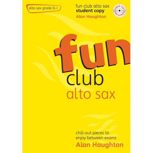 Fun Club Alto Sax Grade 0-1 Student Copy Bk/Cd Softcover/CD (Alto Saxophone)