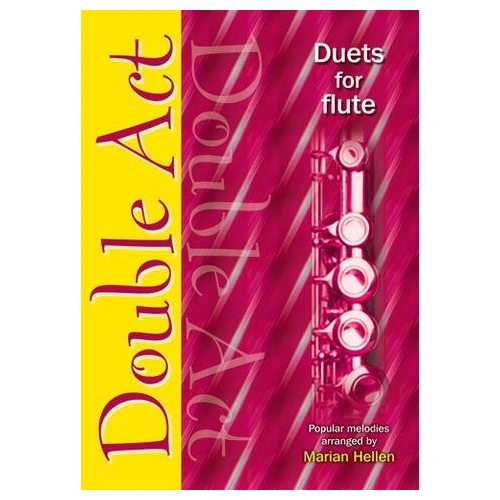 Double Act Duets for Flute by Marian Hellen - 40 Pages, Flute Duet, Kevin Mayhew Publisher