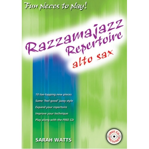 Razzamajazz Repertoire Alto Sax Bk/Cd Softcover/CD (Alto Saxophone)