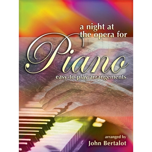 A Night At The Opera For Easy Piano Softcover Book (Piano)