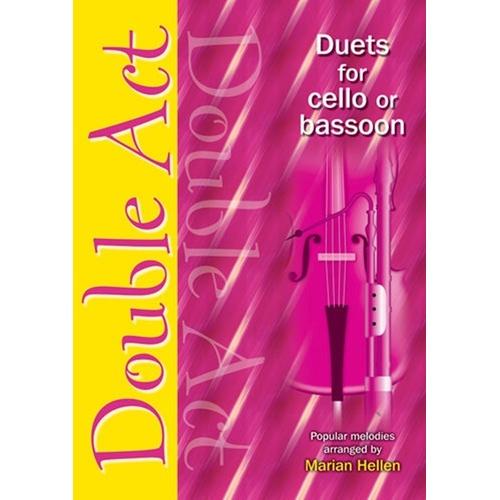 Double Act Duets For Cello Or Bassoon Softcover Book (Bassoon|Cello)